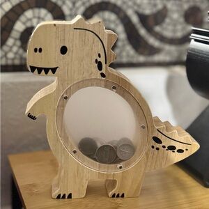 Dinosaur Shaped Coin Bank